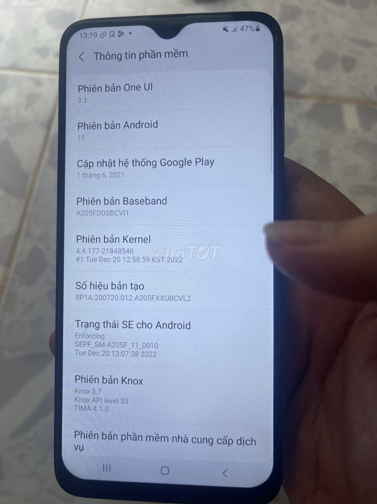 Điện thoại samsung galaxy A20. Mua bán Điện thoại tại Quận Bình Tân Tp Hồ Chí Minh được đăng bởi Ngọc Sơn hình 5