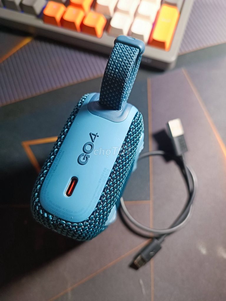 Loa Bluetooth JBL GO 4 Xanh. Mua bán Tivi, Âm thanh tại Quận Sơn Trà Đà Nẵng được đăng bởi VPT H hình 1