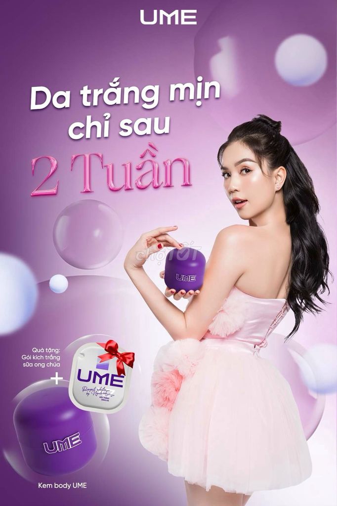 Kem Dưỡng Trắng CHỐNG NẮNG UME 200ML / CHÍNH HÃNG