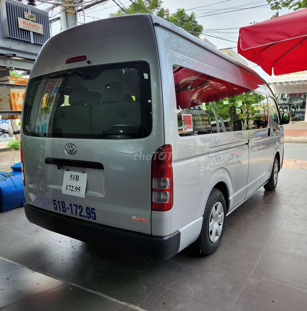 Toyota Hiace 16 chổ 2015 máy xăng zin đẹp. Mua bán Ô tô tại Huyện Bình Chánh Tp Hồ Chí Minh được đăng bởi TUẤN TRẦN hình 5