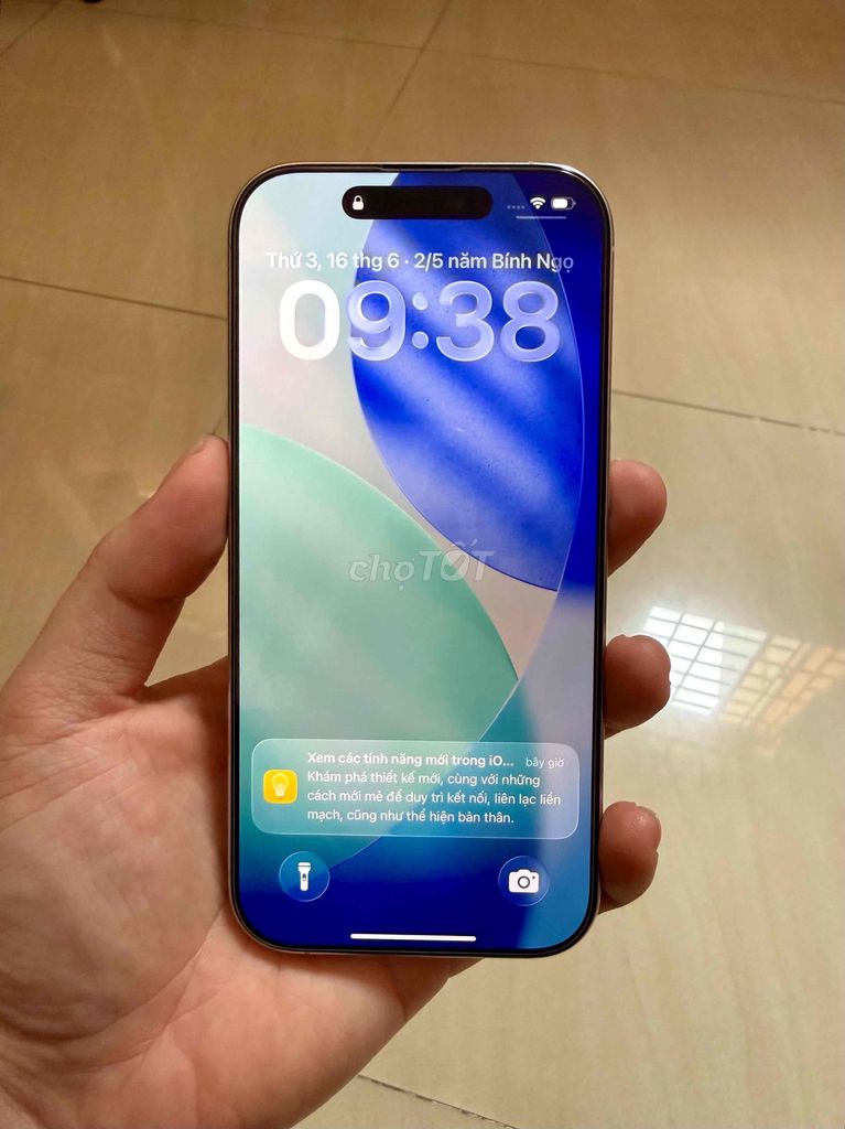 Apple iPhone 16 Pro 128GB Trắng KH/a Pin 91. Mua bán Điện thoại tại Quận Tân Bình Tp Hồ Chí Minh được đăng bởi An hình 1