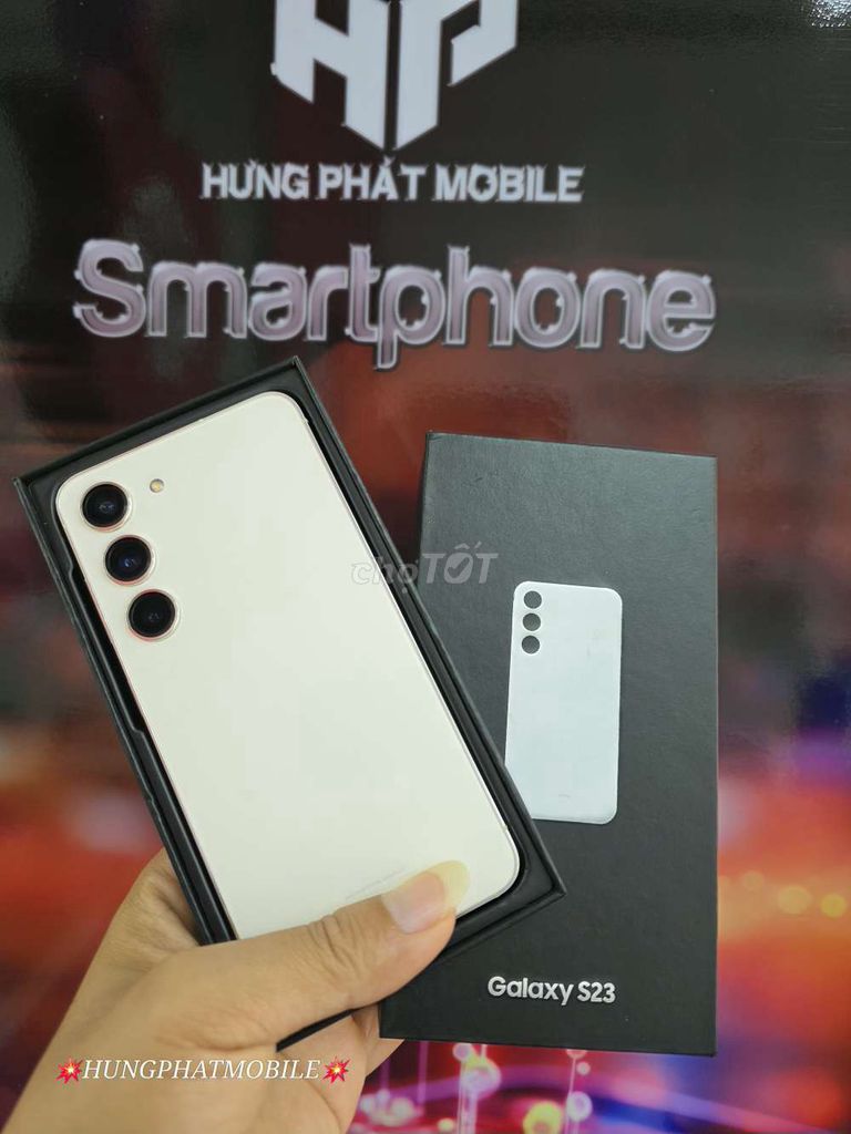 S23-5G BẢN SSVN 2 SIM  FULBOX ĐẸP 99%. Mua bán Điện thoại tại Quận Đống Đa Hà Nội được đăng bởi HƯNG PHÁT Mobile hình 1