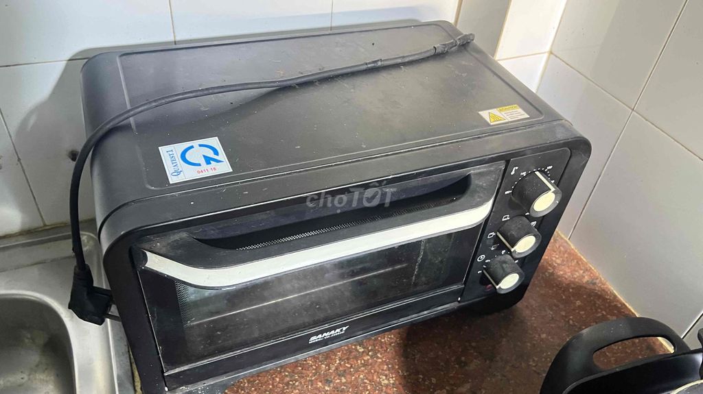Thanh Lý Lò nướng điện SANAKY Đen 25 lít. Mua bán Bếp, lò, đồ điện nhà bếp tại Quận 12 Tp Hồ Chí Minh được đăng bởi nguyễn lâm hình 1