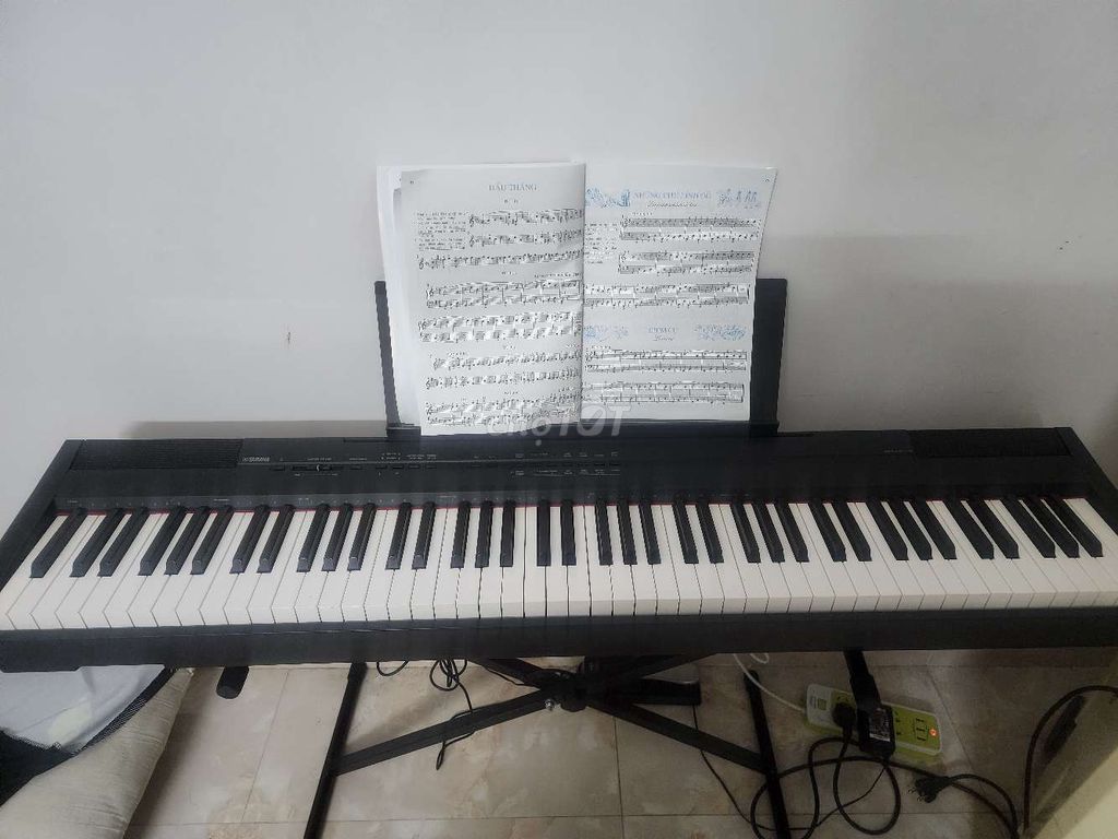 Đàn piano điện Yamaha P105 Đen. Mua bán Nhạc cụ tại Quận 4 Tp Hồ Chí Minh được đăng bởi Minh Nhật hình 1