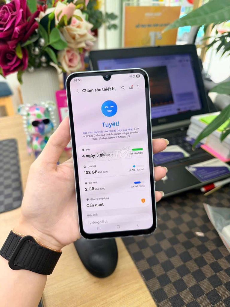 Samsung Galaxy A15 128GB Trắng 5G. Mua bán Điện thoại tại Quận Phú Nhuận Tp Hồ Chí Minh được đăng bởi Minh phương hình 1
