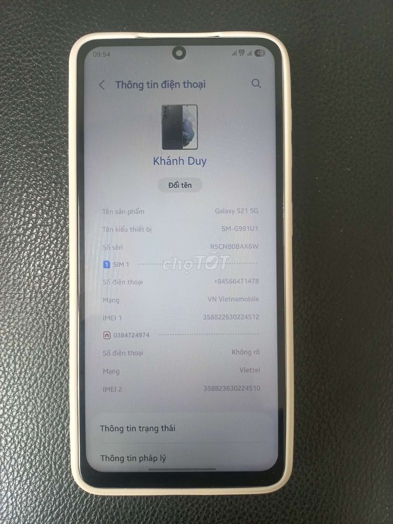 Cần bán. Mua bán Điện thoại tại Quận Cái Răng Cần Thơ được đăng bởi Bé Duy hình 1