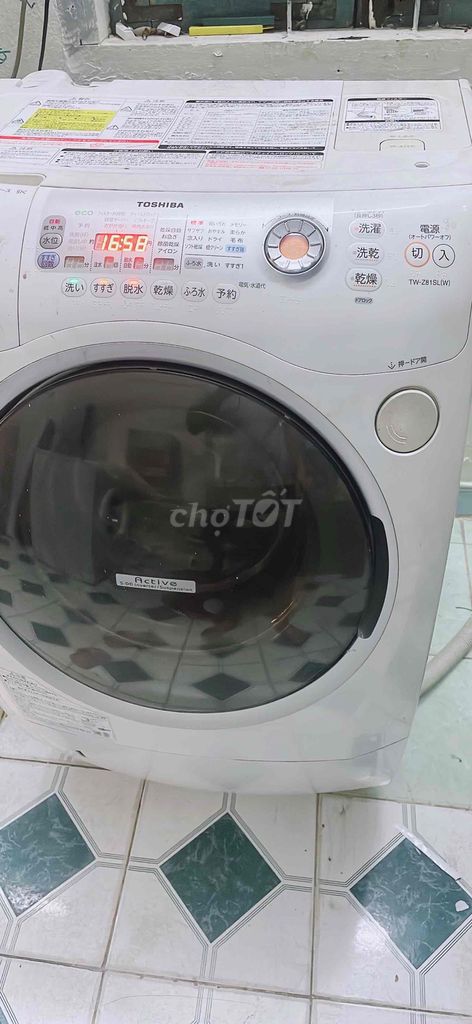 Máy giặt sấy nội địa nhật Toshiba 9kg cửa trước. Mua bán Máy giặt tại Quận 12 Tp Hồ Chí Minh được đăng bởi Linh Hương hình 1