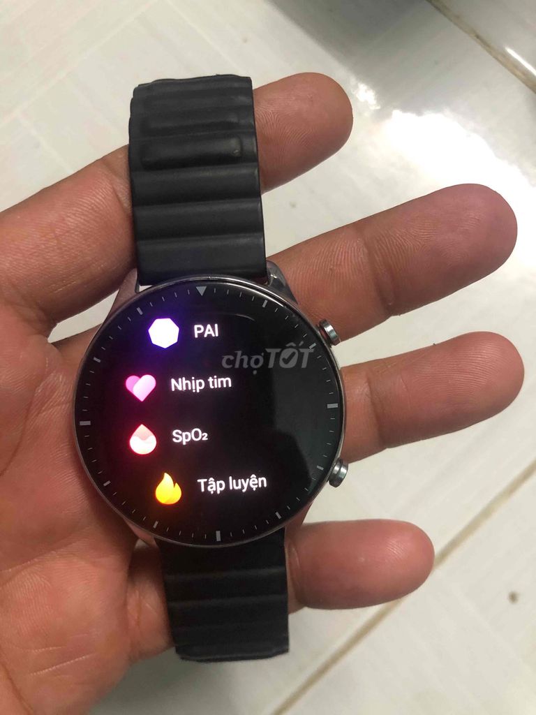 Huami Amazfit GTR 2 Đen. Mua bán Thiết bị đeo thông minh tại Thành phố Mỹ Tho Tiền Giang được đăng bởi Minh Thành hình 1