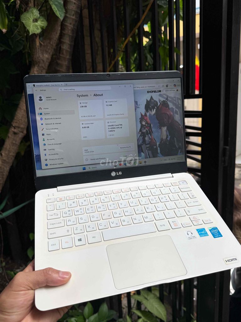 Laptop LG Gram Core I5 Còn Sài Tốt Ko Lỗi Gì. Mua bán Laptop tại Quận Sơn Trà Đà Nẵng được đăng bởi Anh Apple Chính Hãng hình 1