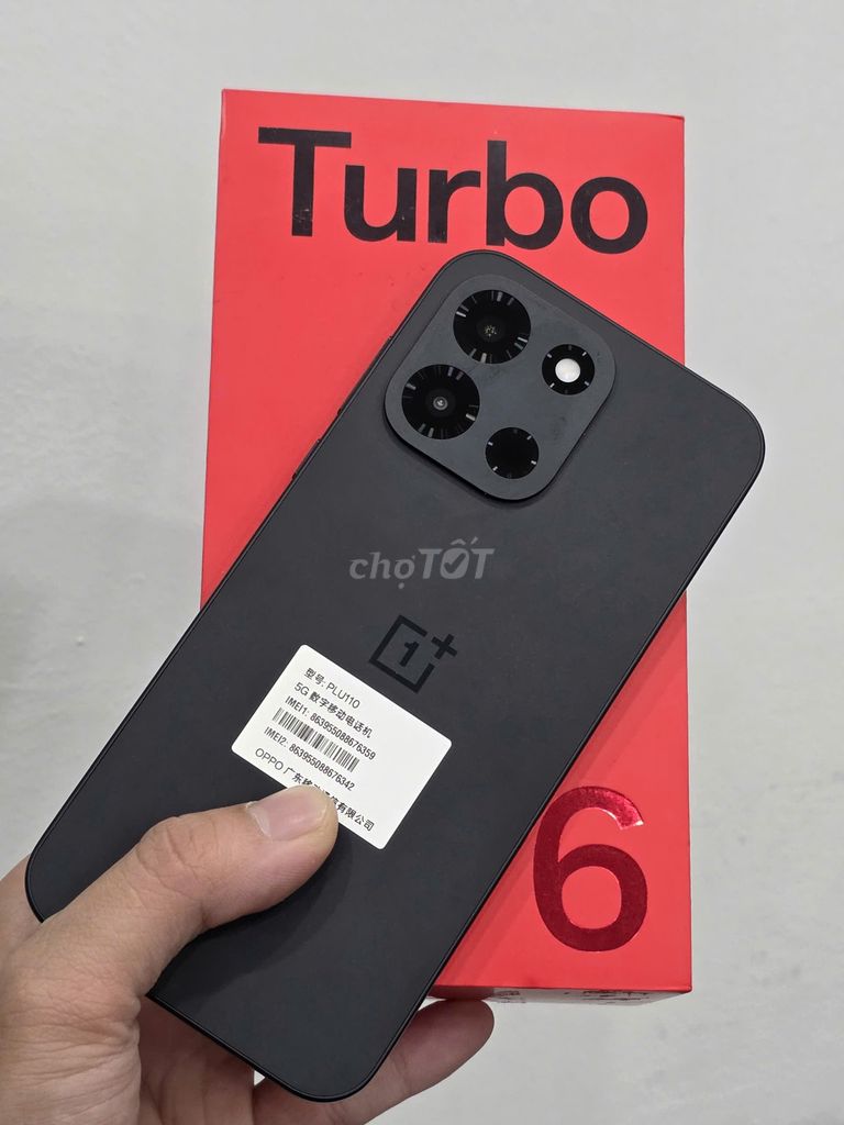 Oneplus Turbo 6 bản nội địa 12-256gb Đen Fullbox. Mua bán Điện thoại tại Quận Đống Đa Hà Nội được đăng bởi Hn Store hình 1