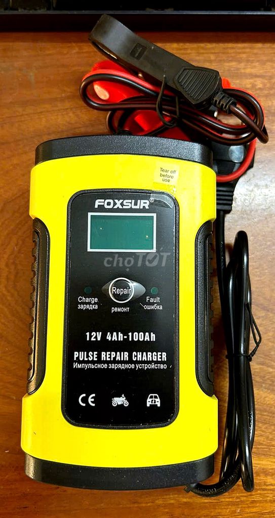 Máy Sạc bình ắc quy Foxsur 12V 5A