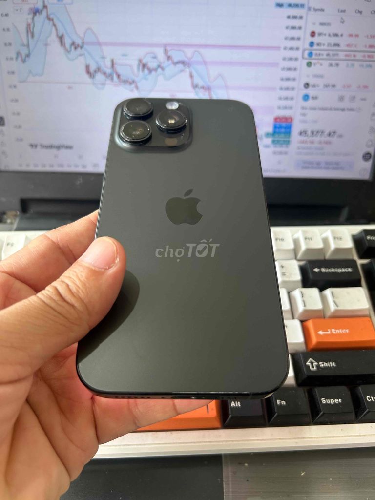 Apple iPhone 16 Pro Max 256GB Đen. Mua bán Điện thoại tại Huyện Thanh Trì Hà Nội được đăng bởi anh hai hình 1