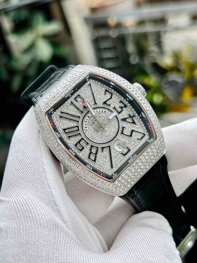 Franck Muller V41 Full Kim Cương Thiên Nhiên