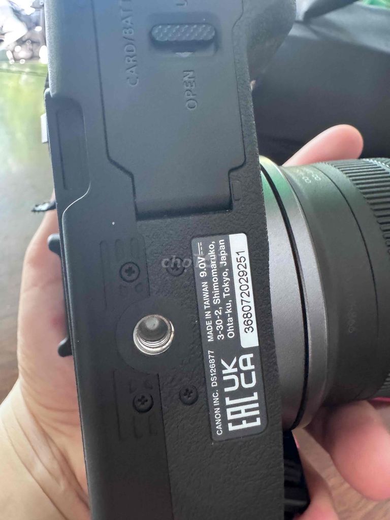 Máy ảnh Canon R50 Đen Đã sử dụng. Mua bán Máy ảnh, Máy quay tại Huyện Bình Chánh Tp Hồ Chí Minh được đăng bởi Lê Hữu Đạt hình 1