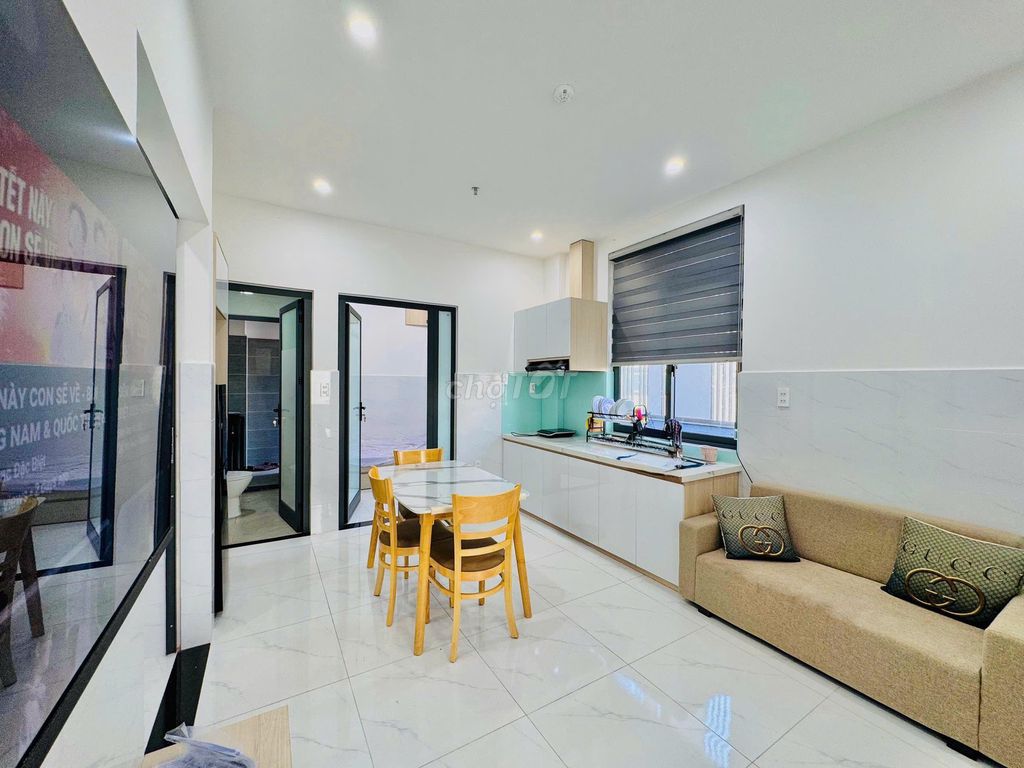 Pet-friendly 2-bedroom apartment with balcony in Khuê Mỹ — photo 11