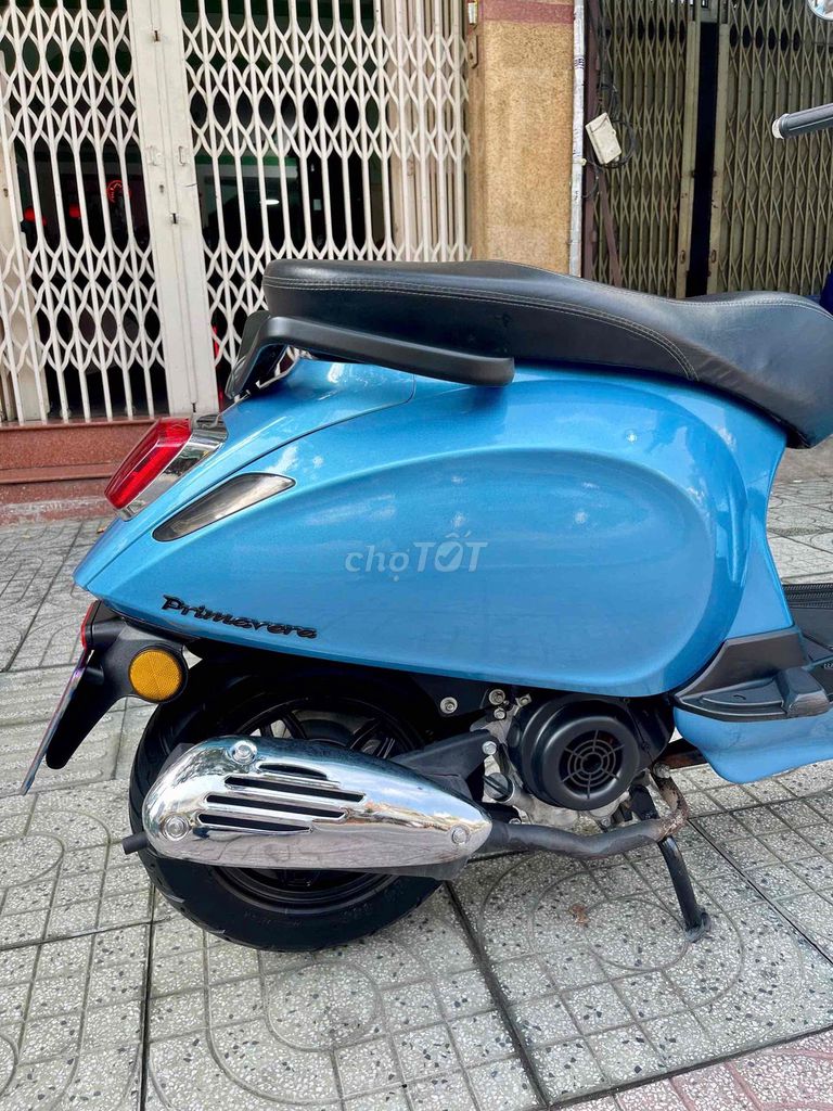 Скутер Halim Vespa Primavera 2022 синий 50cc