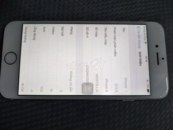 Apple iPhone 6 16GB Bạc. Mua bán Điện thoại tại Quận 1 Tp Hồ Chí Minh được đăng bởi Hội Đồ Điện Tử hình 1