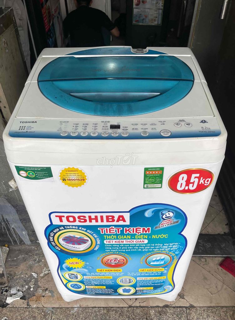 Máy giặt A920 hiệu Toshiba 8.2kg giặt vắt êm 🖤