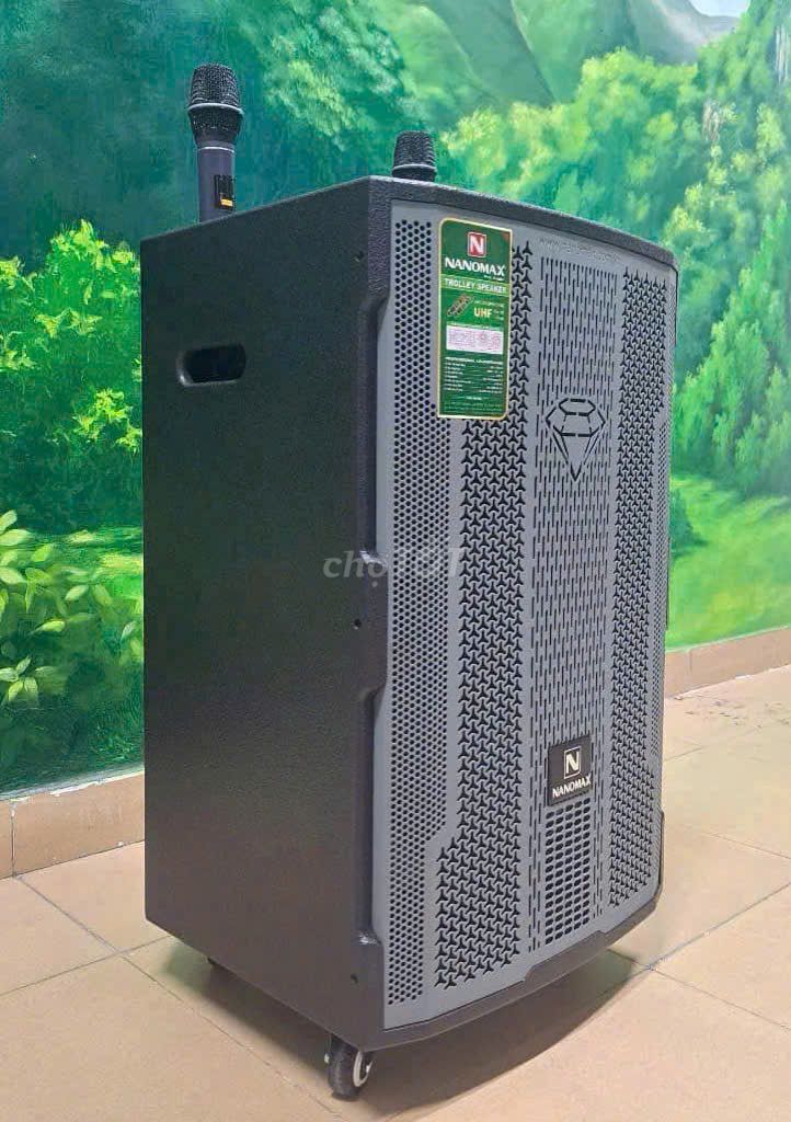 Loa kéo NANOMAX UHF Đen. Mua bán Tivi, Âm thanh tại Huyện Củ Chi Tp Hồ Chí Minh được đăng bởi Thành Đạt Điện máy trả góp Lê Triều hình 1