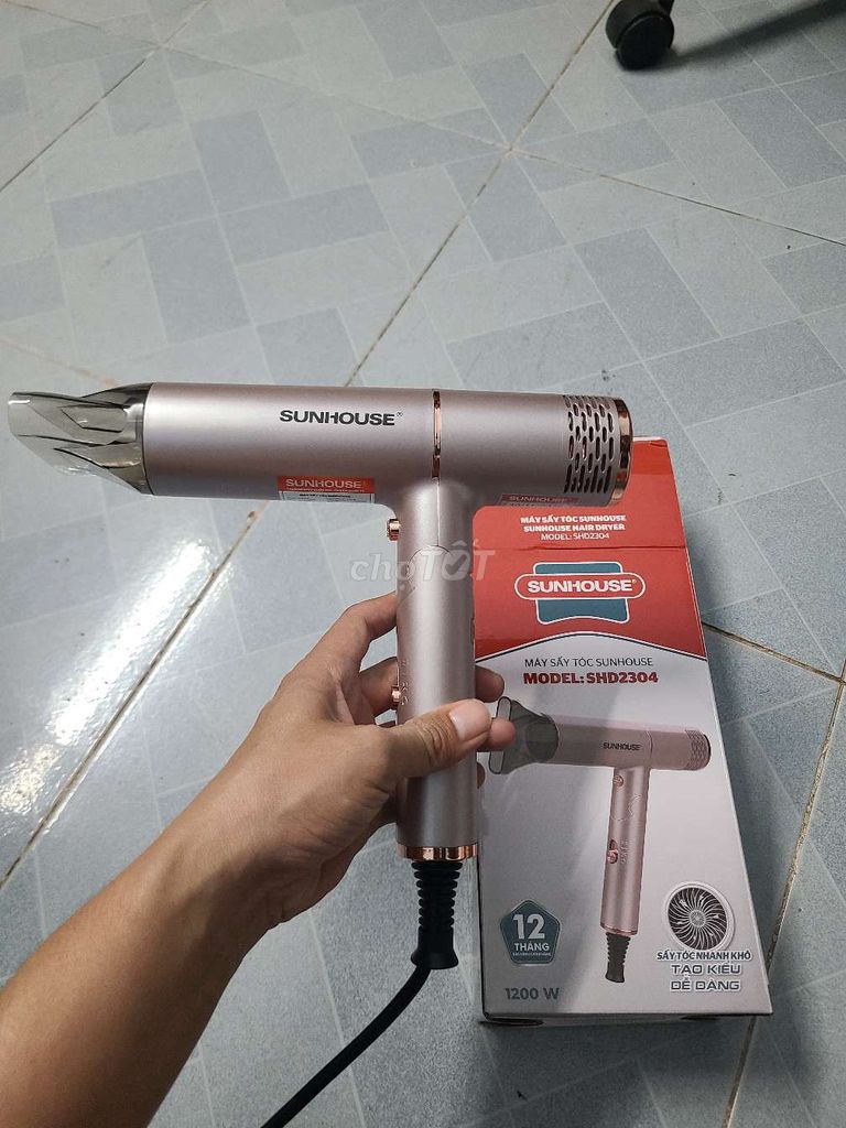 Máy sấy tóc SUNHOUSE SHD2304 Hồng. Mua bán Nội thất, đồ gia dụng khác tại Quận Gò Vấp Tp Hồ Chí Minh được đăng bởi Thanh Hải hình 1