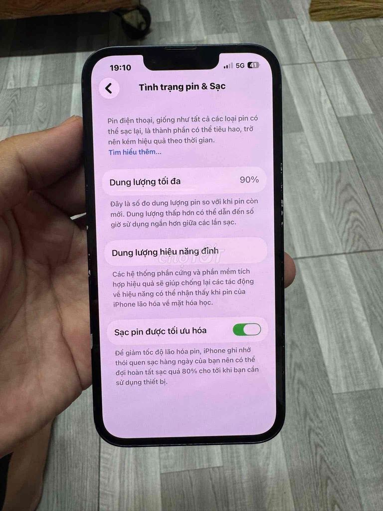 Apple iPhone 13 Đen Đã qua sử dụng. Mua bán Điện thoại tại Huyện Củ Chi Tp Hồ Chí Minh được đăng bởi Nghĩa Huỳnh hình 1