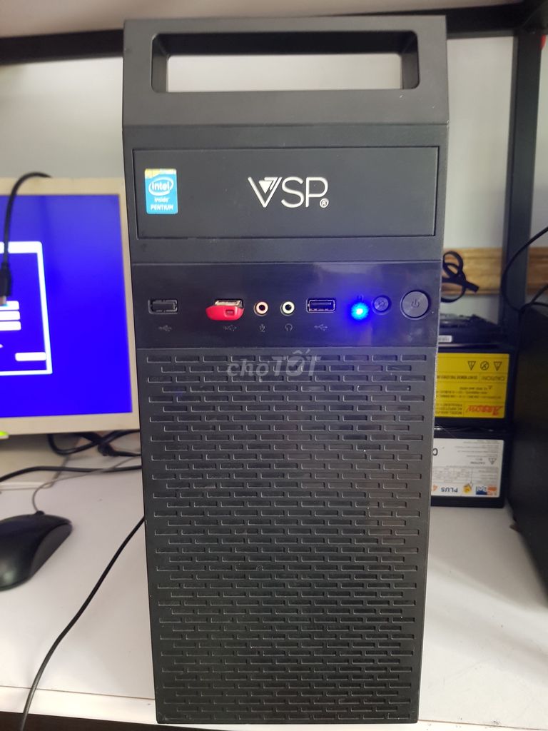 Thùng PC văn phòng full cn, ram 8gb, ssd 120gb.