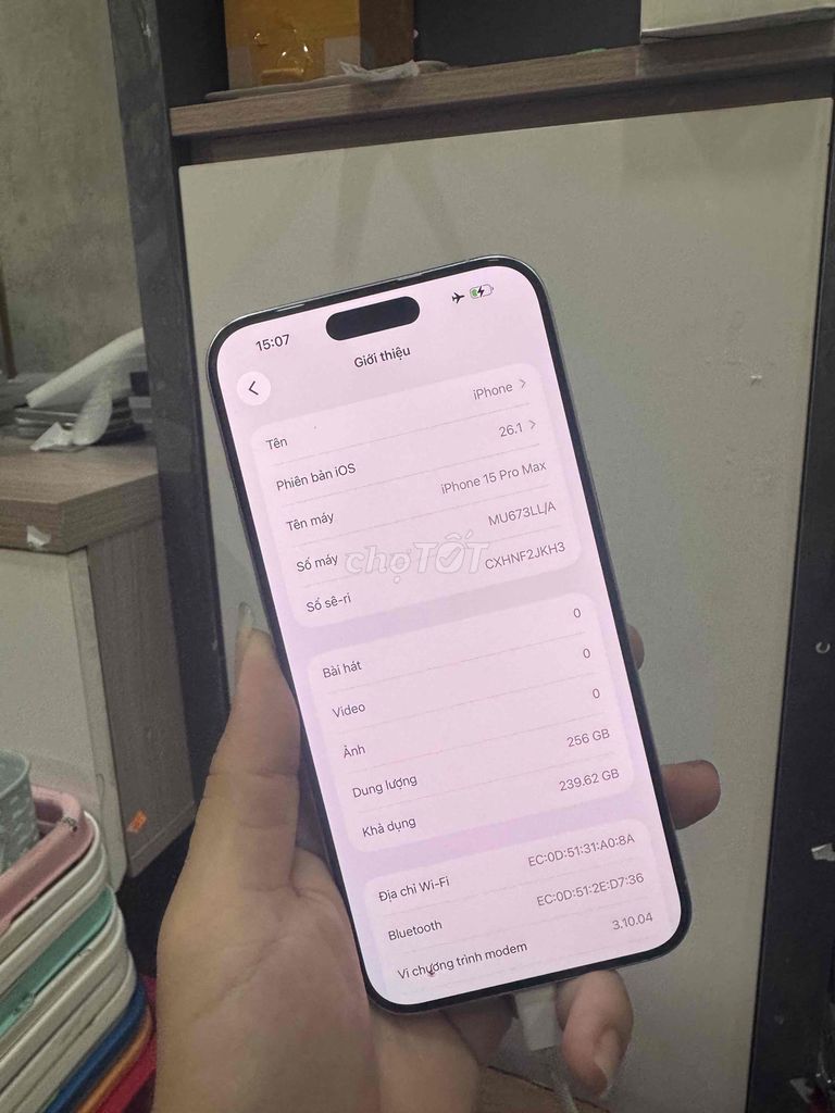 15prm mực bé tý 256gb. Mua bán Điện thoại tại Quận 12 Tp Hồ Chí Minh được đăng bởi San San Mobile hình 1