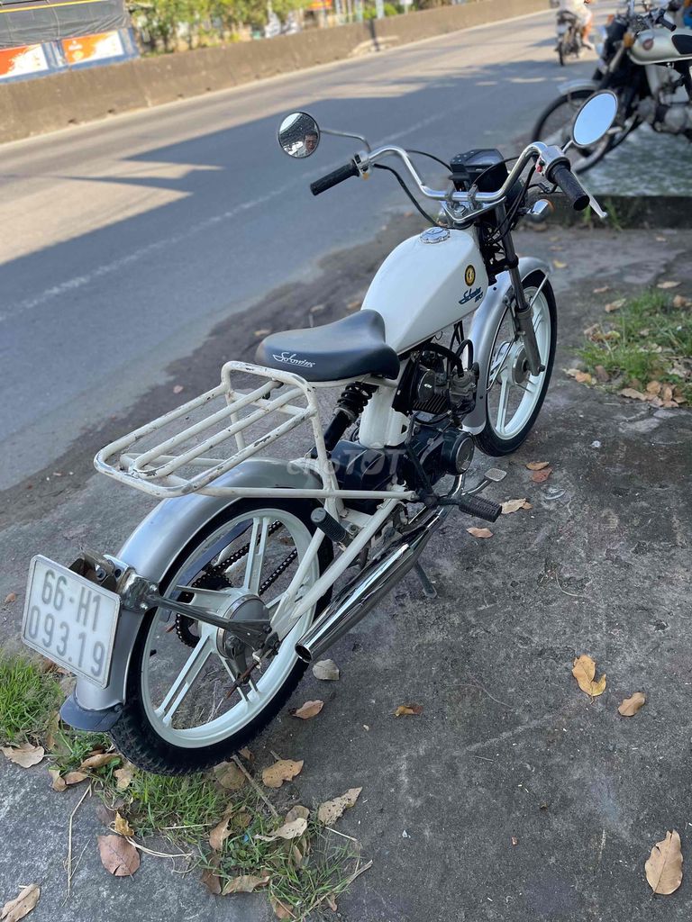 Slowins 110cc màu Trắng bs 66. Mua bán Xe máy tại Thành phố Ngã Bảy Hậu Giang được đăng bởi Minh Hieu  hình 2