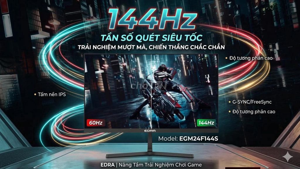 Màn hình gaming EDRA EGM24F144S. Mua bán Phụ kiện (Màn hình, Chuột...) tại Quận Hoàng Mai Hà Nội được đăng bởi Nguyễn Văn Tuấn hình 1