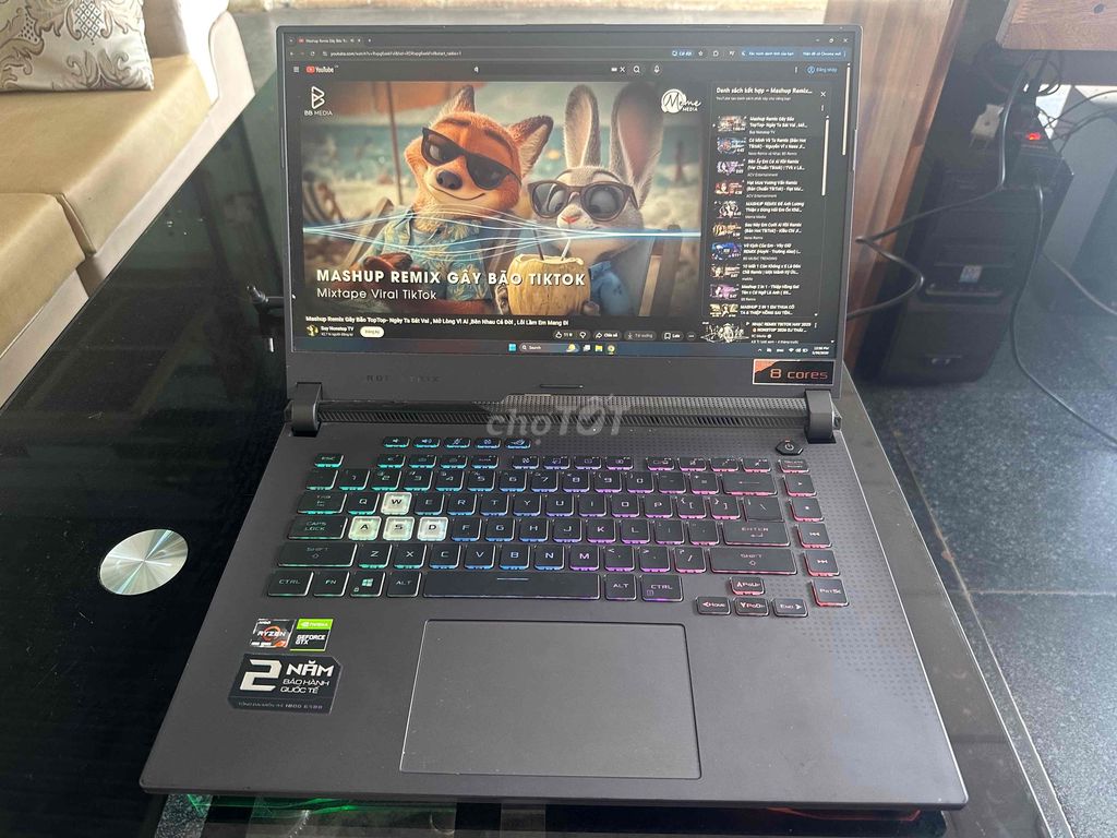 Lap Gaming Asus ROG Strix G513 R7 4800H/GTX 1650. Mua bán Laptop tại Thị xã Phước Long Bình Phước được đăng bởi NHỰT CẦM ĐỒ hình 1