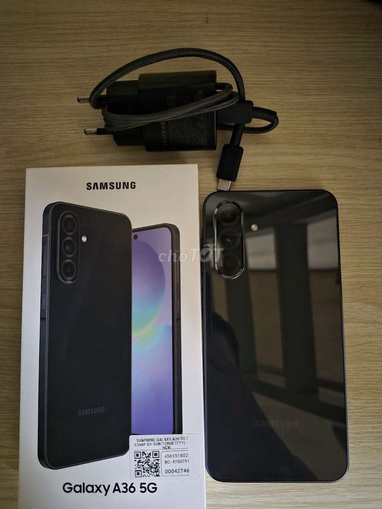 Samsung Galaxy A36 5G Đen Đã sử dụng. Mua bán Điện thoại tại Quận Ninh Kiều Cần Thơ được đăng bởi Nth hình 1