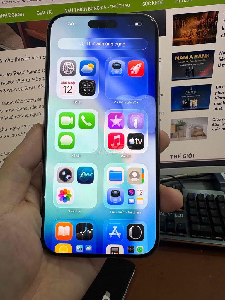 iphone 16promax lock 256g gold keng sof olet 120hz. Mua bán Điện thoại tại Quận Lê Chân Hải Phòng được đăng bởi hoang anh hình 1