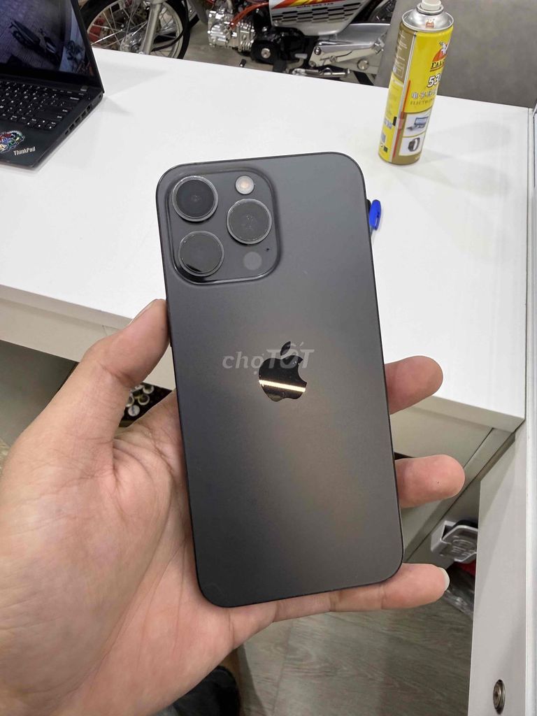 Apple iPhone 15 Pro Max 512GB Đen Mỹ Đã thay pin. Mua bán Điện thoại tại Quận 4 Tp Hồ Chí Minh được đăng bởi Thanh Sang hình 1