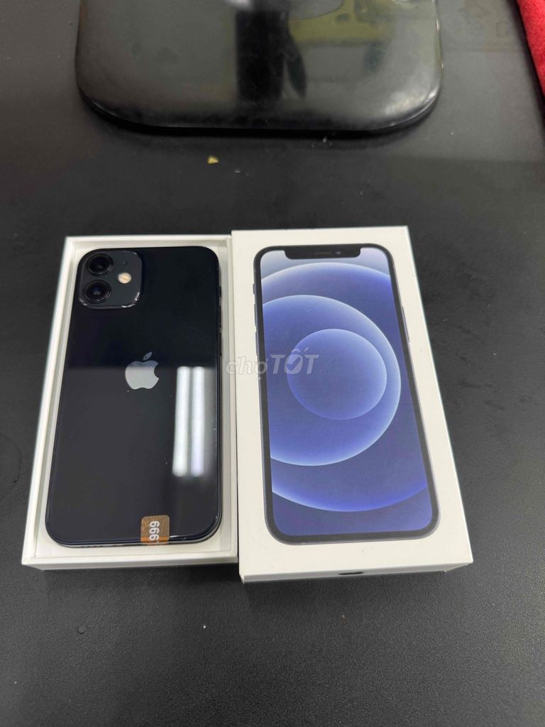 Apple iPhone 12 Mini 64GB Đen Quốc tế 99% zin đẹp. Mua bán Điện thoại tại Quận Gò Vấp Tp Hồ Chí Minh được đăng bởi Tony Mobile hình 1