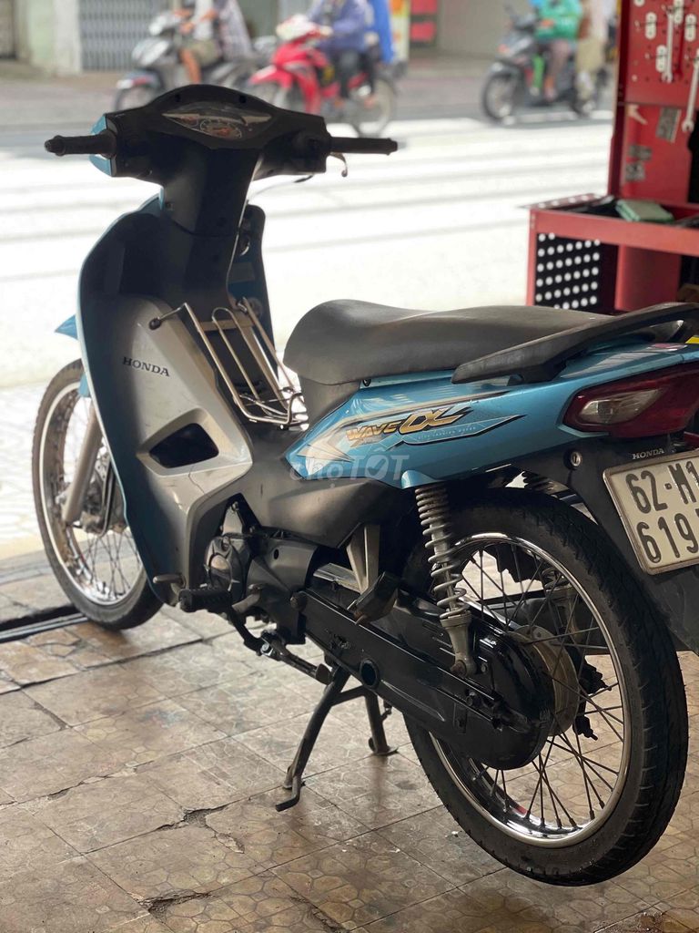Honda Wave A 2018 синий, полуавтомат