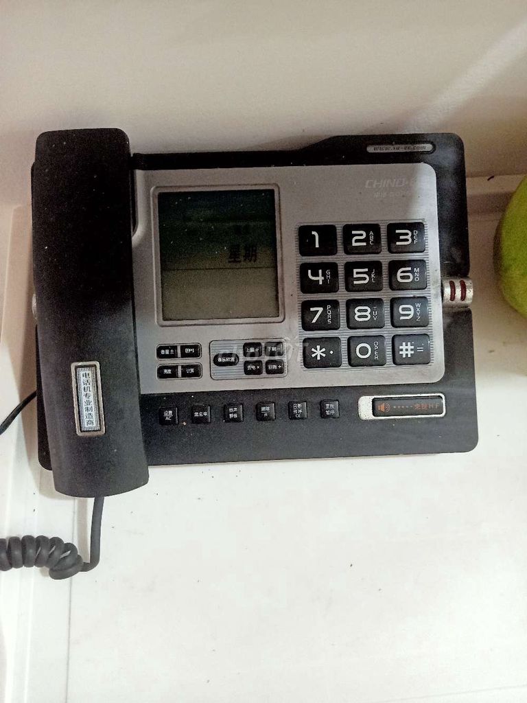 Điện thoại bàn CHINO Đen, Xám hiển thị số. Mua bán Điện thoại tại Quận 11 Tp Hồ Chí Minh được đăng bởi Chí Mai Trần hình 1