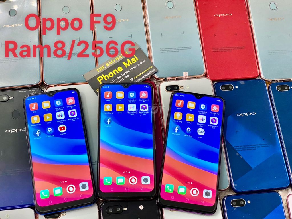 Điện Thoại Oppo F9 Ram 6/128Gb -Bảo Hành 3 Tháng