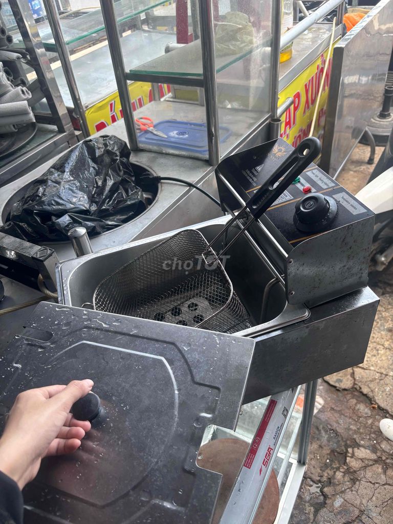Nồi chiên điện Sunny Bạc Thép không gỉ. Mua bán Bếp, lò, đồ điện nhà bếp tại Huyện Hóc Môn Tp Hồ Chí Minh được đăng bởi Đồ Cũ Gia Hưng hình 1