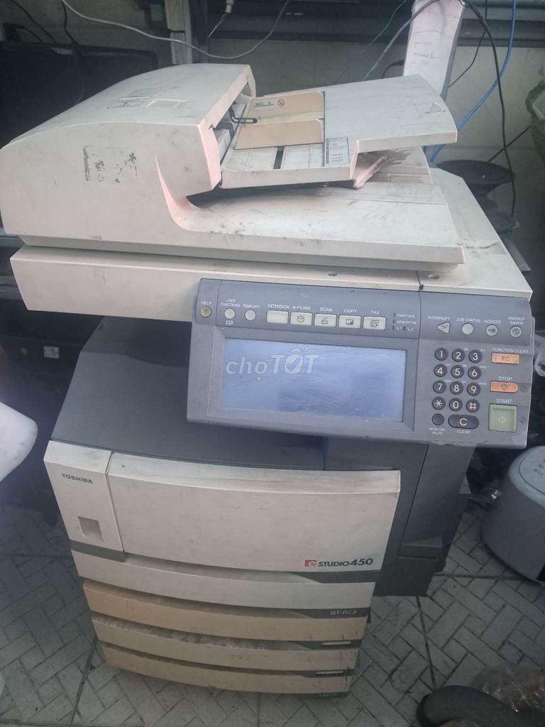 Máy photocopy Toshiba e-STUDIO450. Mua bán Đồ dùng văn phòng tại Thị xã Bến Cát Bình Dương được đăng bởi Thanh lý đồ cũ 052 hình 1