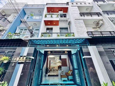 BÁN NHÀ 4 TẦNG GẦN HẺM XE HƠI DƯƠNG BÁ TRẠC- P.1 QUẬN 8-4PN-NHỈNH 6 TỶ
