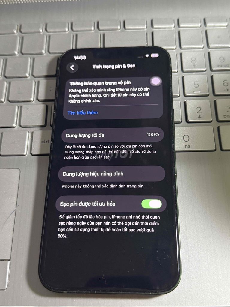 Apple iPhone 13 128GB Xanh lá 100%. Mua bán Điện thoại tại Thành phố Thủ Đức Tp Hồ Chí Minh được đăng bởi Nguyễn Ngọc Vũ hình 1