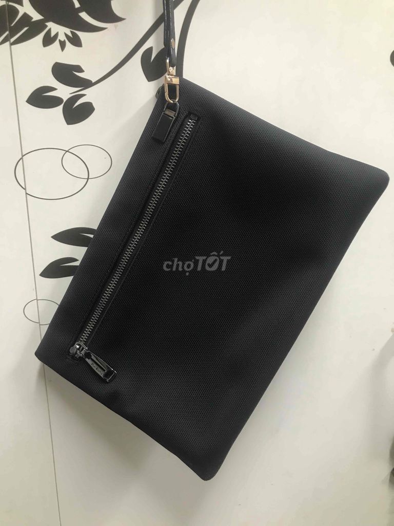 Ví cầm tay Pierre Cardin Nam da Đen. Mua bán Túi xách tại Huyện Tân Phước Tiền Giang được đăng bởi Đồ Nhà Không Dùng hình 1