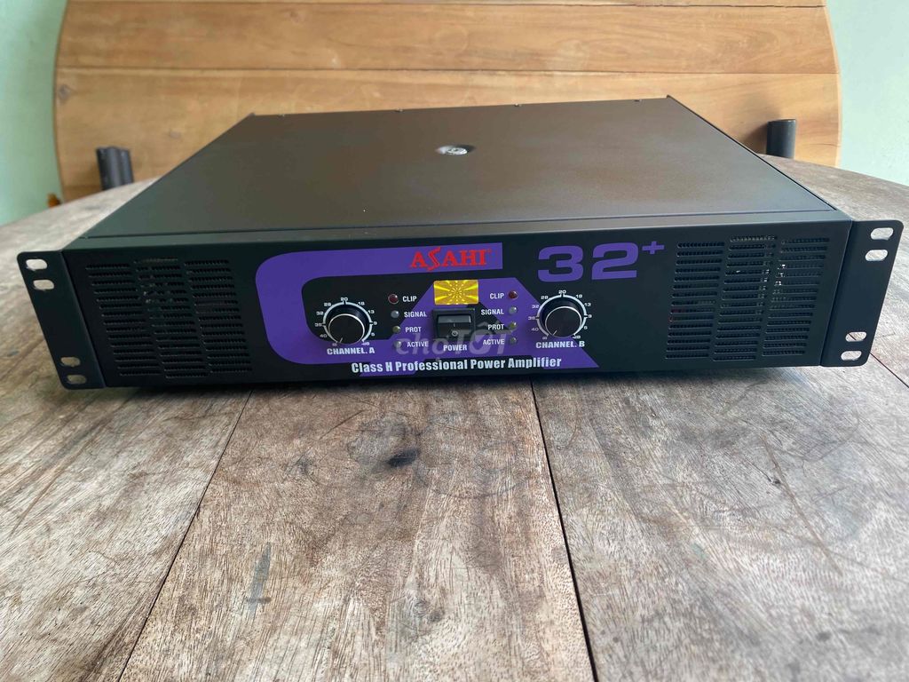 Cục đẩy công suất ASAHI CA32+ Đen zin đẹp. Mua bán Tivi, Âm thanh tại Huyện Mỏ Cày Nam Bến Tre được đăng bởi Hồ Audio MCN Bến Tre hình 1