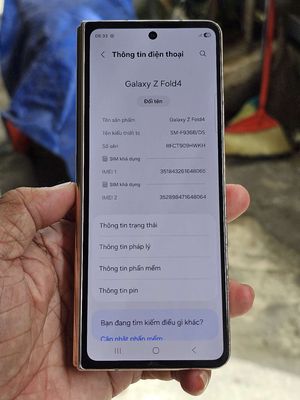 Galaxy Z Fold4 256GB VN giá rẻ trải nghiệm 