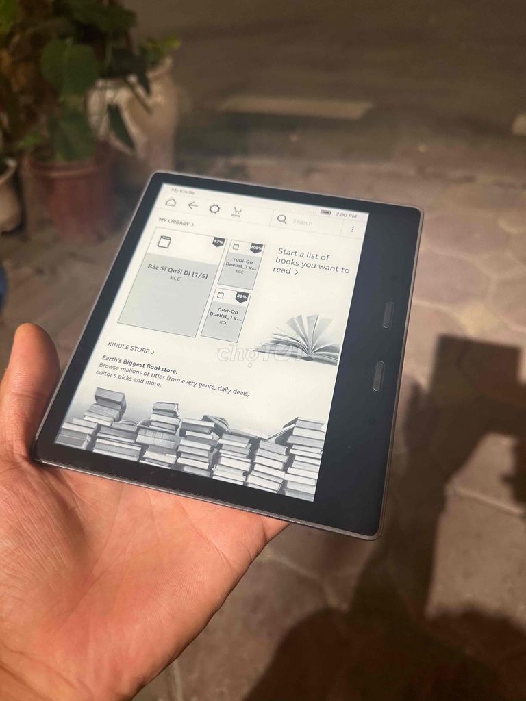 Amazon Kindle Oasis 2 32GB Xám. Mua bán Máy tính bảng tại Quận Hai Bà Trưng Hà Nội được đăng bởi quang định hình 1