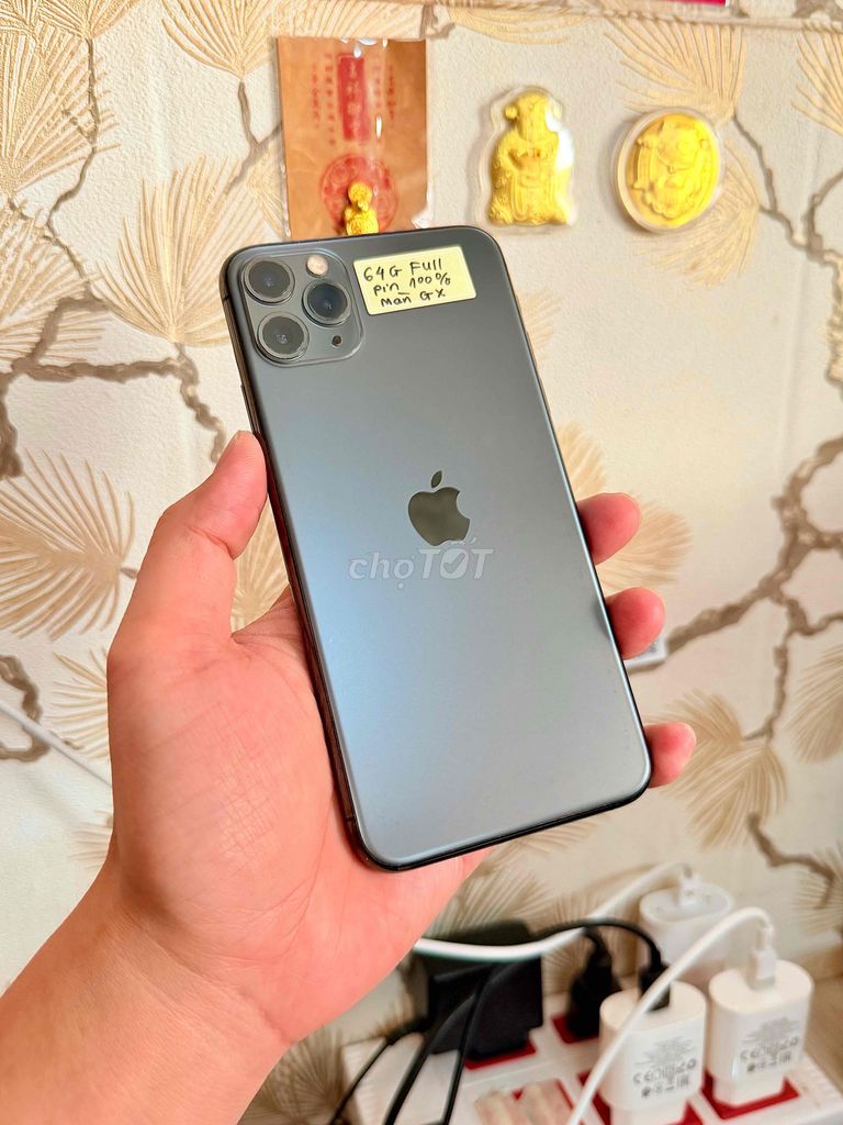 ip 11promax 64G Quốc Tế full . có góp nợ xấu oke. Mua bán Điện thoại tại Thành phố Thủ Đức Tp Hồ Chí Minh được đăng bởi Điện Thoại Tốt giá sinh viên  hình 1