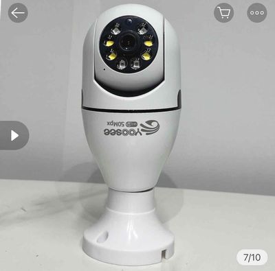 Camera Yoosee IP bóng đèn 8 led xoay 360 độ
