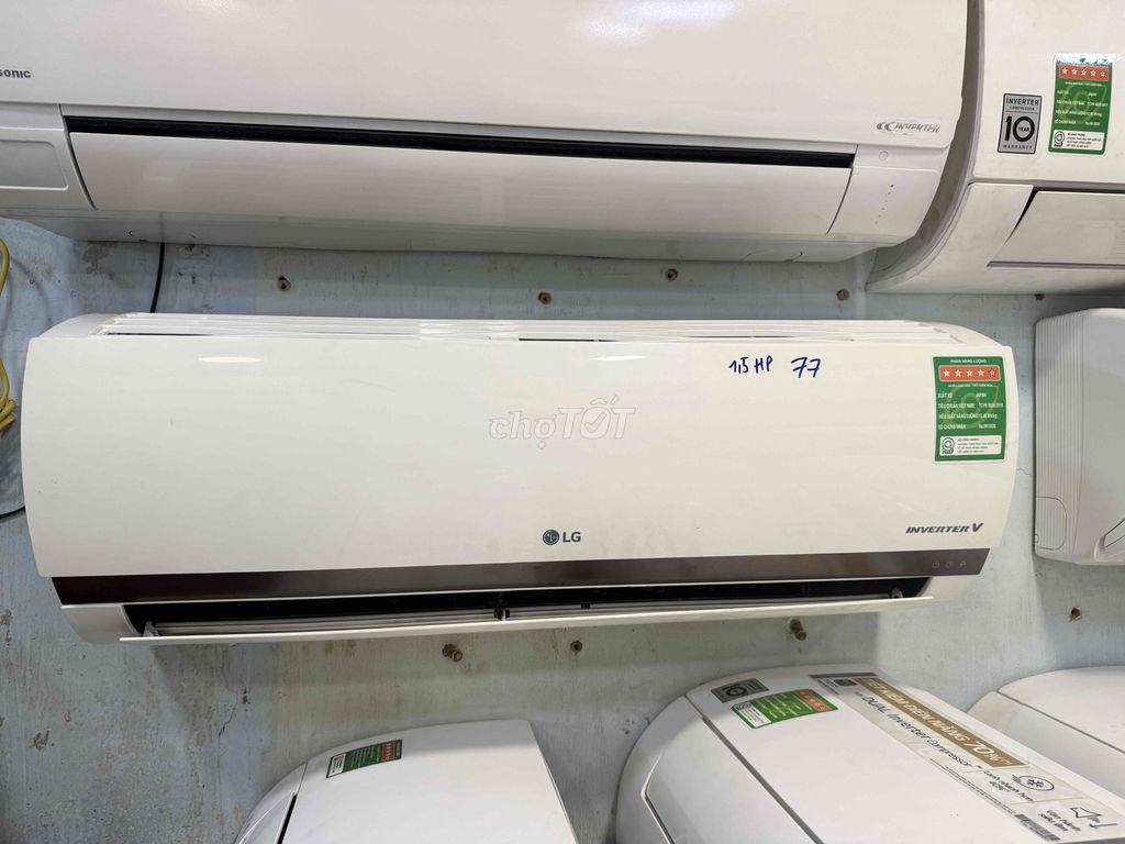Máy lạnh LG 1.5Hp tiết kiệm điện zin xả kho. Mua bán Máy lạnh, điều hoà tại Quận Bình Thạnh Tp Hồ Chí Minh được đăng bởi Thịnh Khang Minh hình 1