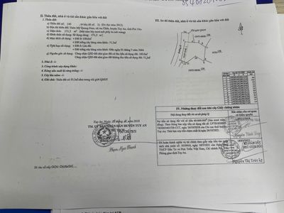 ĐẤT CÓ SỔ MẶT TIỀN NGAY CHỢ MỸ QUANG NAM, AN CHẤN , TUY AN, PY. Mua bán đất tại Huyện Tuy An Phú Yên được đăng bởi Ngô Trọng Luỹ 