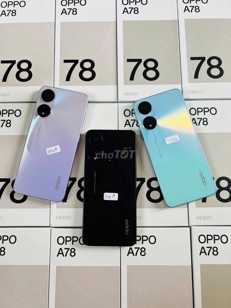 OPPO A78 128GB Tím. Mua bán Điện thoại tại Quận Gò Vấp Tp Hồ Chí Minh được đăng bởi Mun shop hình 1
